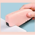 thumbnail image 4 of Mini Electric Stapler Automatic Portable for Office Desktop School and Home- 15 Sheets Capacity - Staples and AC Adapter Included Suitable for Palm Size and High Comfort, 4 of 5