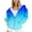 Light Blue, variant on Fall Winter Savings Clearance 2024! TAGOLD Womens Fall Winter Coat Jacket, Winter Cardigan for Womens, Women Fashion Printed Blouse Long Sleeve Tops Sweatshirt Pockets Hoodied