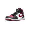 thumbnail image 4 of JORDAN MENS Air Jordan 1 Mid "Bred Toe" 554724 066 554724 066 from Stadium Goods, 4 of 6