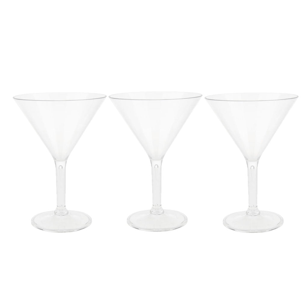 Food Grade Martini Goblet Cocktail Glass for Party Bar Restaurant 300ml 