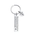 thumbnail image 4 of Birdeem Keychain Love Encouragement Inspirational Stainless Steel Keychain Gift, 4 of 5