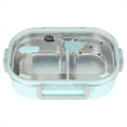 thumbnail image 2 of Stainless Steel Leakproof Bento Box Portable Lunch Box for Students Kids, 2 of 7
