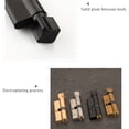 thumbnail image 2 of Home Safety Lock Cylinder With 3 Keys, Door Gate Polished Brass Key Cylinder Deadbolt Set, Safety Anti Theft Door Cylinder Locks For 2.6-3" Indoor Outdoor Doors, 2 of 8