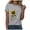 H-Light Gray, variant on felwors Daisy Flower Shirt for Women Crewneck Graphic Tee Short Sleeve Floral Tops (Purple, XL)