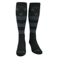 thumbnail image 2 of Mk Socks USA Flag BLACKOUT (Black, Graphite) Stars & Stripes Knee-High Long Sports Socks (L), 2 of 2