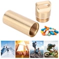 thumbnail image 3 of Pill Holder, Portable Lightweight Capsule Box, High Hardness for Hiking Mountaineering, 3 of 7