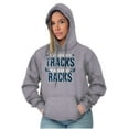 thumbnail image 4 of Finding Tracks Taking Racks Hunting Hoodie Sweatshirt Women Men Brisco Brands M, 4 of 6