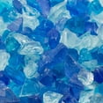 thumbnail image 7 of Dragon Glass 10 lb Blue Hawaii Landscape & Fire Pit Glass, 1/4", 7 of 7