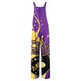 thumbnail image 4 of FrzhBrz Women's Mardi Gras Overalls Casual Loose Jumpsuits Pants for Women Parade Carnival Party Wide Leg Jumpsuits with Pockets, 4 of 6