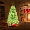 thumbnail image 4 of Costway 6 FT Artificial Xmas Tree with 758 Branch Tips 280 Warm White LED Lights, 4 of 10