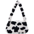 thumbnail image 1 of Vintage mujer hombro axila bolsa Animal patrón felpa portátil Mini monederos, 1 of 9