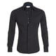 thumbnail image 2 of Camisa informal de algodón para hombre, Tops delgados, manga larga, cremallera, Color sólido, alta calidad, nueva, 2 of 5
