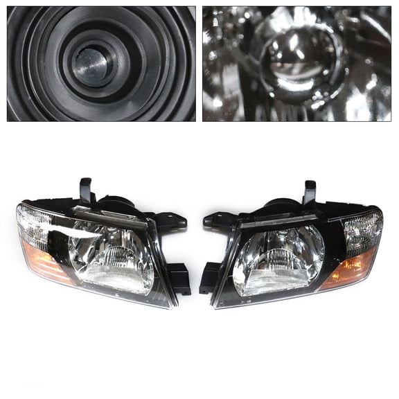 65*27*29cm Headlight Assembly Headlight for For Mitsubishi Pajero Montero 2000-2006 Head Lamp Headlight Right