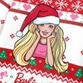 thumbnail image 2 of Barbie Toddler Girls Christmas Dress Red Bohemian Ruffle Hem Long Sleeves Outfits Ugly Sweatshirt Sizes 2-6Y, 2 of 8