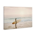 thumbnail image 4 of Stupell Industries Surfer Cowgirl on Beach Sports Photography Wrapped Canvas Art Print Wall Art, 30 x 20, 4 of 8