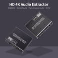 thumbnail image 5 of FlyFlise Extracteur Audio HD 4K Qualité d'Image Stéréo Synchrone Audio DC 5V, 5 of 5