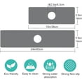 thumbnail image 3 of Kitchen Sink Splash Guard Faucet Mat -2 PC Super Absorbent Fast Drying Mat Sink Gadgets-Splash Guard Behind Faucet Drip Catcher for Kitchen, Bathroom,Sink Mat, Dish Drying Mat, Bathroom(15" X 5.5" ), 3 of 5