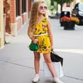 thumbnail image 3 of Mode Été Tout-Petit Bébé Enfants Filles Barboteuse Florale Combinaison Vêtements, 3 of 5