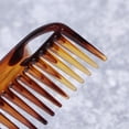 thumbnail image 3 of UKCOCO 2Pcs Retro Hair Comb with Wide Teeth PP Material for Hairdressing Styling Use, 3 of 5