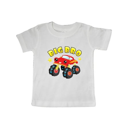

Inktastic Monster Truck Big Bro Gift Baby Boy T-Shirt