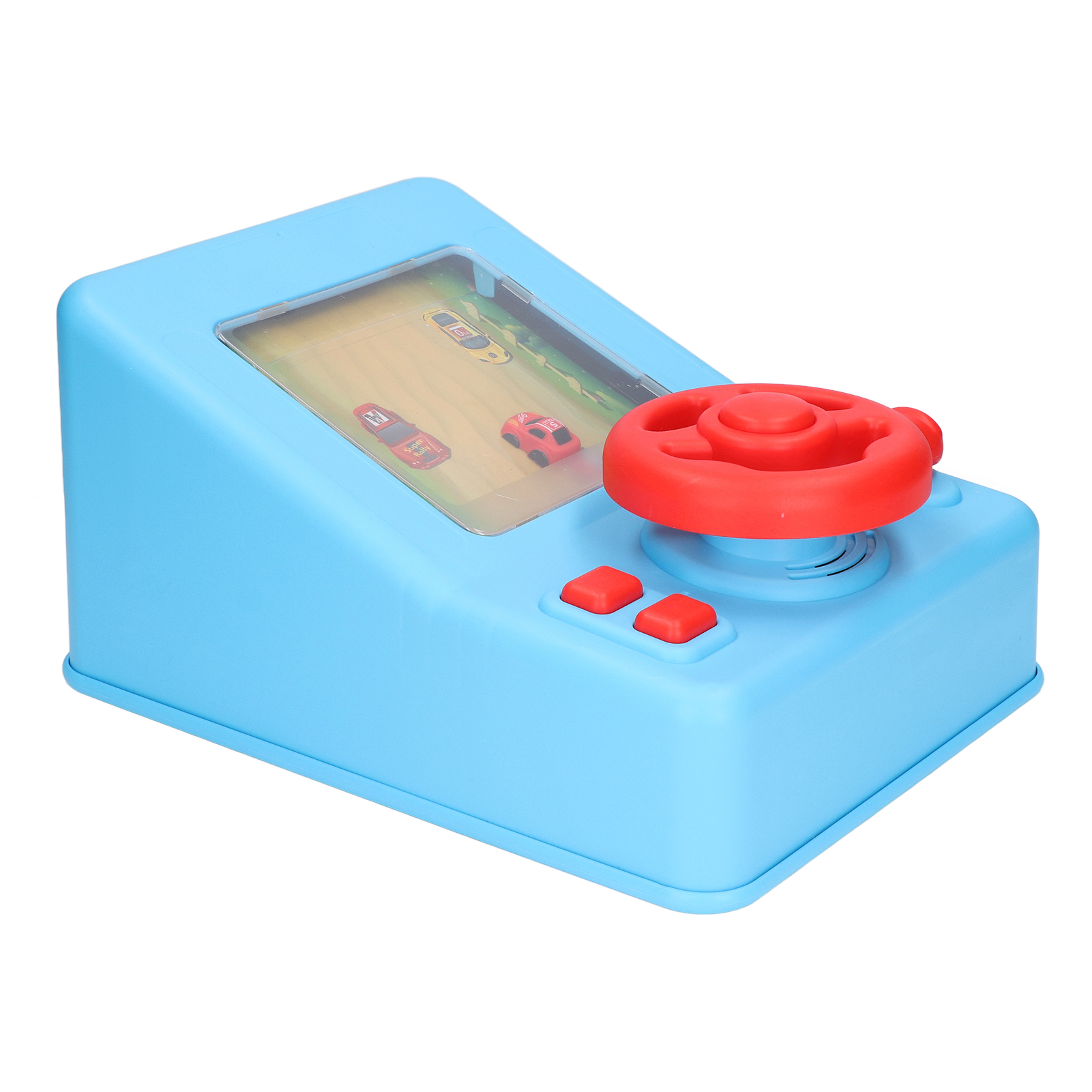Console De Jeu Portable En Forme De Voiture - 250 Jeux Rétro, écran 3", Batterie Rechargeable, Sortie TV