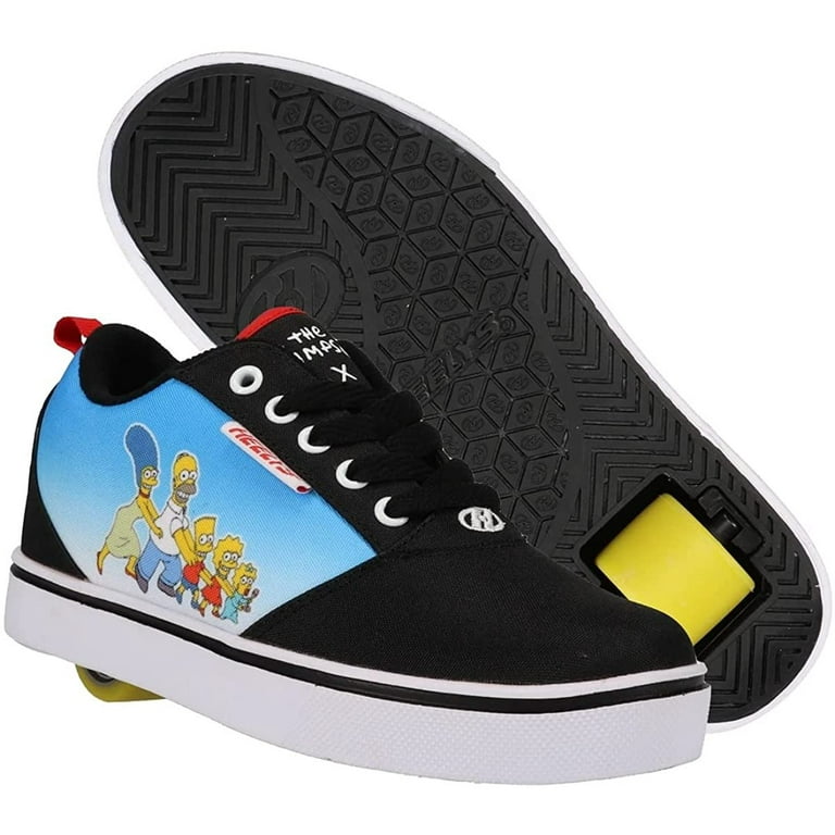 HEELYS Men's The Simpsons Pro 20 Prints Wheels Skate Sneaker Shoes