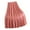 Pink, variant on Arlun Women's Pleated PU Leather a Line Maxi Skirt Elastic High Waist Solid Color Soft Comfort Pencil Skirts for 2025 Fall Winter Fashion Korean Style Casual Wear Pink One Size