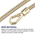 thumbnail image 3 of Uxcell 47" Purse Chain Strap Purse Handle Cross Body Shoulder Replacement Strap Gold, 3 of 5