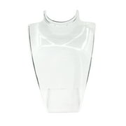 Sonceds Acrylic Jewelry Necklace Pendant Earrings Plastic Mannequin Bust Display Stand Organizer Holder