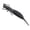 Black, variant on 10Pcs Needle Tail Soft Fishing Lures, Dragonfly Shape Baits for Ultralight Fishing, Soft Plastic Worms for Bass and Panfish, Realistic Bait, Red