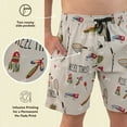 thumbnail image 5 of LazyOne Fishing Men's Pajama Shorts – Funny Cotton Pajama Shorts for Men, Mens Sleep Shorts with Pockets (M), 5 of 7