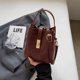 thumbnail image 3 of Bolso pequeño retro para mujer, novedad de otoño/invierno 2024, bolso bandolera de moda, bolso tipo cubo portátil, 3 of 5