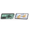 thumbnail image 3 of Étui pour Honor 90 Pcs+TPU avec Support Anneau et Protection d'Objectif Coulissant, Honor 90, Vert, 3 of 5