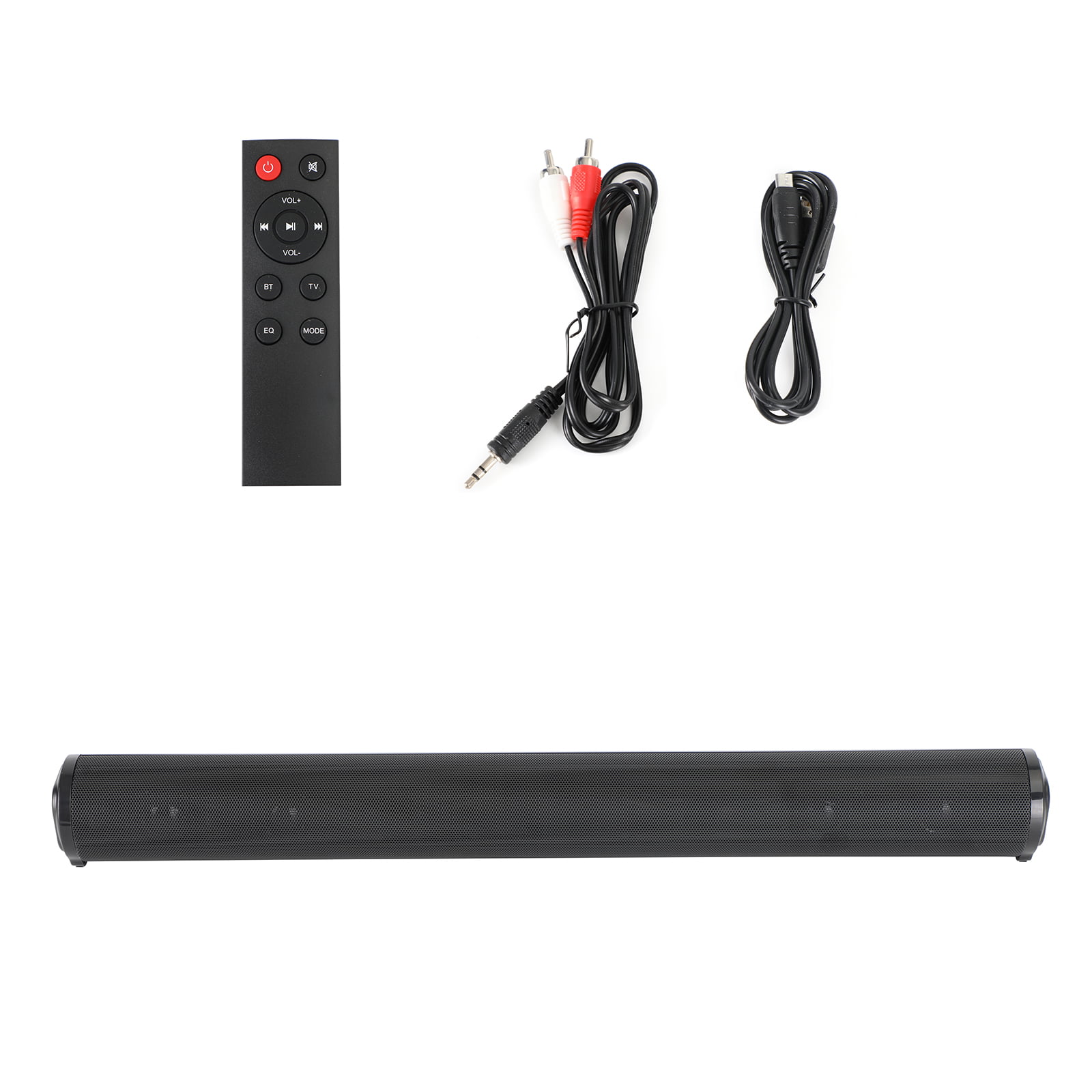 Universal - Haut-parleur TV Bluetooth Subwoofer sans fil Télécommande Haut- parleur optique surround stéréo 4 * 15W pour Home Cinema