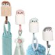 thumbnail image 1 of 4 llaveros con gancho de pared de ardilla, para ba?os, decorativos de pared. LingWen 8390612134944, 1 of 1