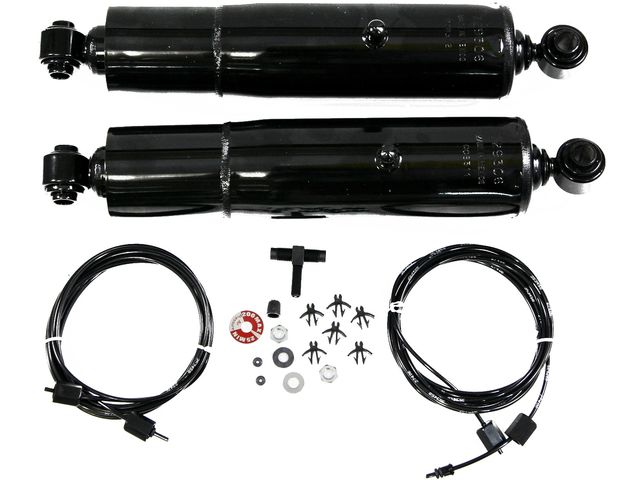 Pair Of MOTORSPORTPLUS Rear Shock Absorbers For 1999-2006 Chevy Silverado & GMC Sierra 1500 RWD (Direct Replacement)
