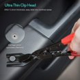thumbnail image 4 of Ensemble de Pinces à Clip Auto 3 Pcs et Détachant, Outil de Réparation de Rivets de Garniture de Voiture avec Sac de Rangement pour Panneau de Porte Automobile, Rembourrage, Tableau de Bord, Attaches en Plastique, 4 of 7