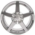 thumbnail image 2 of OE Wheels CV06B 19 Inch Rim Fits Corvette C6 Style 5x120.65 19x10 Chrome - Hollander 5210 (1), 2 of 5
