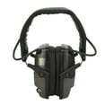 thumbnail image 1 of Cache-oreilles de Protection, Cache-Oreilles Pliables Compacts Confortables Multifonctions pour Chasse, Événements Sportifs, Projets de Menuiserie Noir, Vert, 1 of 8