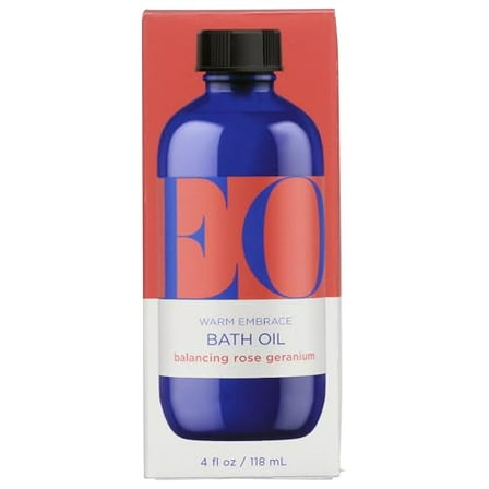 Eo Products Rose Geranium Bath Oil - 4 fl oz