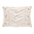 thumbnail image 5 of Michael Amini Savanna 2-piece Flower Cotton Twin Comforter Set in Stone, 5 of 9