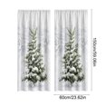 thumbnail image 3 of Christmas Blackout Curtains, 2 Panel Holiday Window Curtain Set, Light Blocking Window Drapes, Seasonal Home Window Decor, 23.6x59 inch, 3 of 6