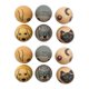thumbnail image 1 of 12Pcs Balls Bouncy Balls Sponge Ball 6.3cm Lightweight Animals Pattern Hugo Bolas antiestrés, 1 of 10