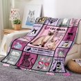 thumbnail image 2 of Manta de elefante colorida, manta de franela polar con elefante, manta de elefante, regalo para niñas adultas, manta de felpa mullida y acogedora para cama, silla, sofá, 50 "X60", 2 of 8