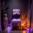 thumbnail image 5 of ChicYu Halloween Chair Cover for Dining, Stretch Fabric Slipcover for Home, Elastic Seat Protector for Holiday Decor, Washable Party Chair Cover, 5 of 6