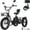 Black, variant on MOONCOOL All-Terrain Folding Electric Tricycle for Adults, 1100w Motor 48V 14.5Ah Battery,7-Speed 20" x 4.0" Fat Tire 3 Wheel Electric Bike , 25-60 miles