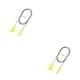 thumbnail image 4 of Methold Cepillo de resorte Herramienta de limpieza Ranura Limpiaparabrisas Mango largo Fácilmente agarrado Comodidad Elasticidad Eliminador de Amarillo 2Conjunto, 4 of 6
