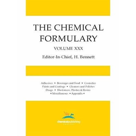 The Chemical Formulary, Volume 30