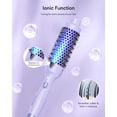 thumbnail image 4 of Cepillo térmico wavytalk Wavytalk, 1.5 pulgadas, iónico calentado, morado, 4 of 7