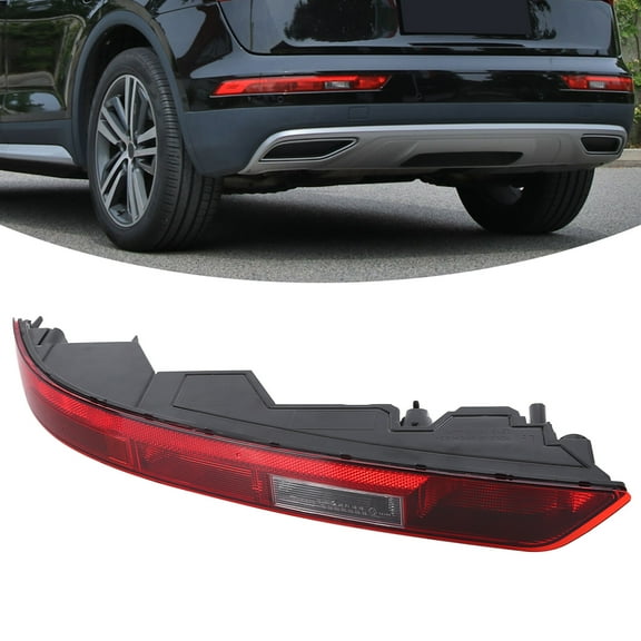 LICHENGTAI Rear Bumper Light Fit for Audi Q5 2018 2019 2020 2021 Back Up Tail Light Brake Lights for Left Driver Side